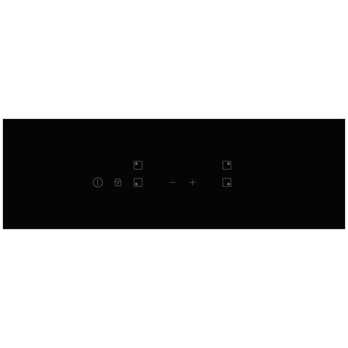 Chef 60cm 4 Zone Induction Cooktop CHI644BC - Image 2