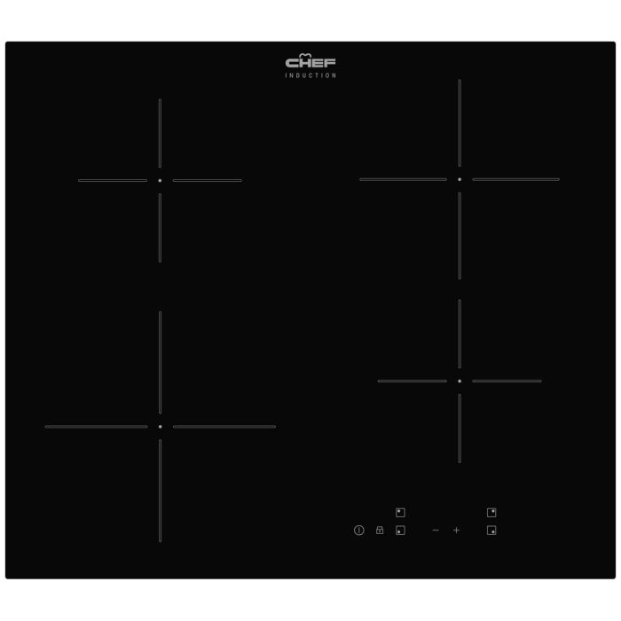 Chef 60cm 4 Zone Induction Cooktop CHI644BC