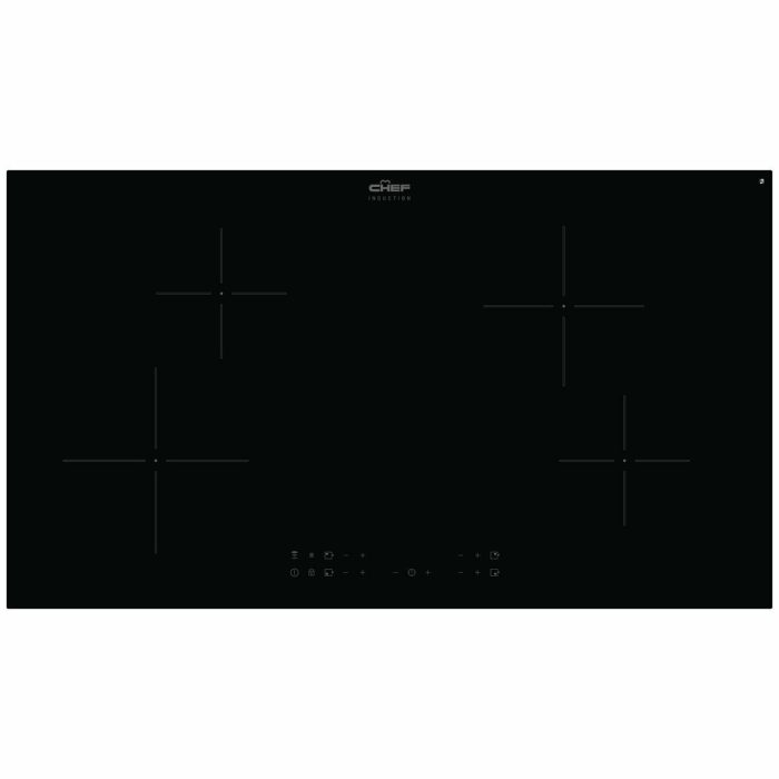 Chef 90cm 4 Zone Induction Cooktop CHI944BB