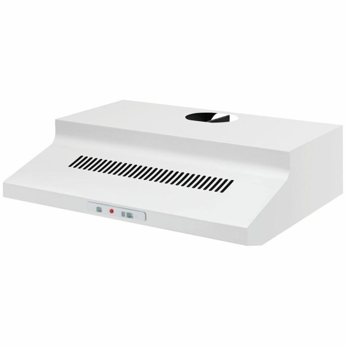 Chef 60cm White Fixed Rangehood CRF610WB