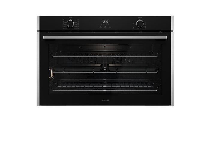 Euromaid 90cm10 Function Electric Built-In Oven Dark Stainless EO910TS