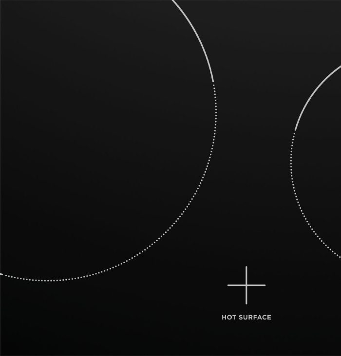 Westinghouse 4 Zone Ceramic Cooktop with Knob Controls WHC642BC - Image 2