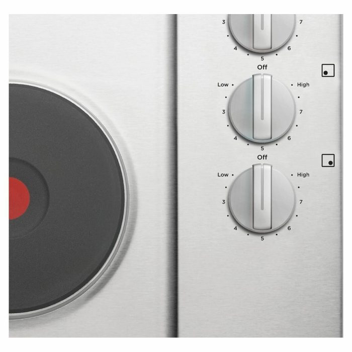Westinghouse 60cm Solid Stainless Steel Cooktop with Knob Controls WHS642SC - Image 2