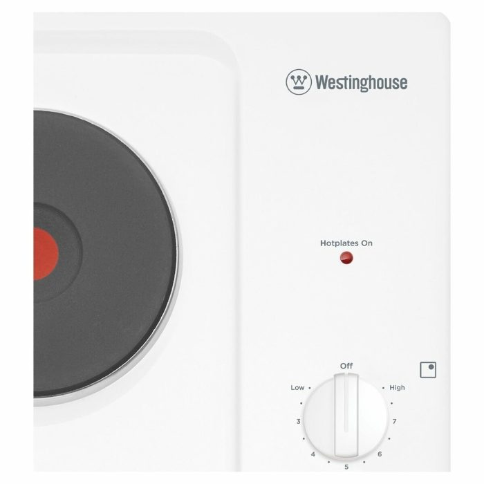 Westinghouse 60cm Solid White Cooktop with Knob Controls WHS642WC - Image 2