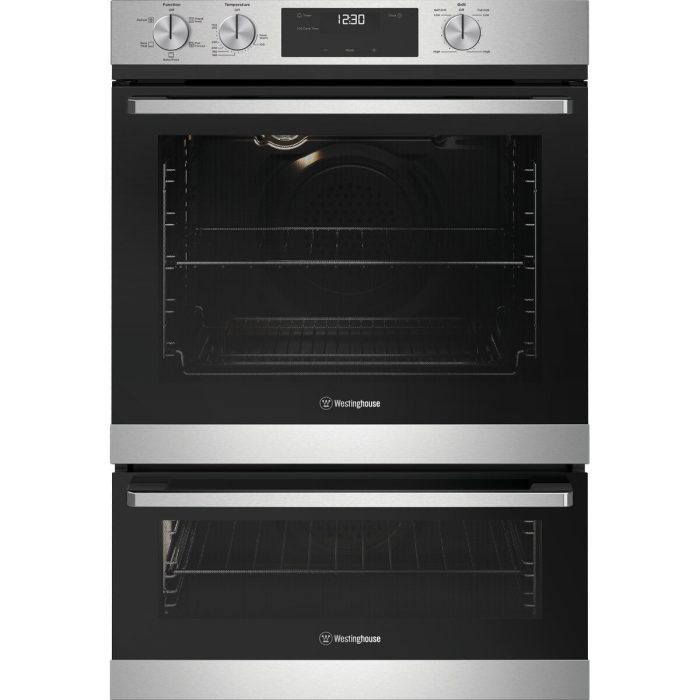 Westinghouse 60cm Multi-function 5 Oven with Separate Grill, Stainless Steel WVE6565SD