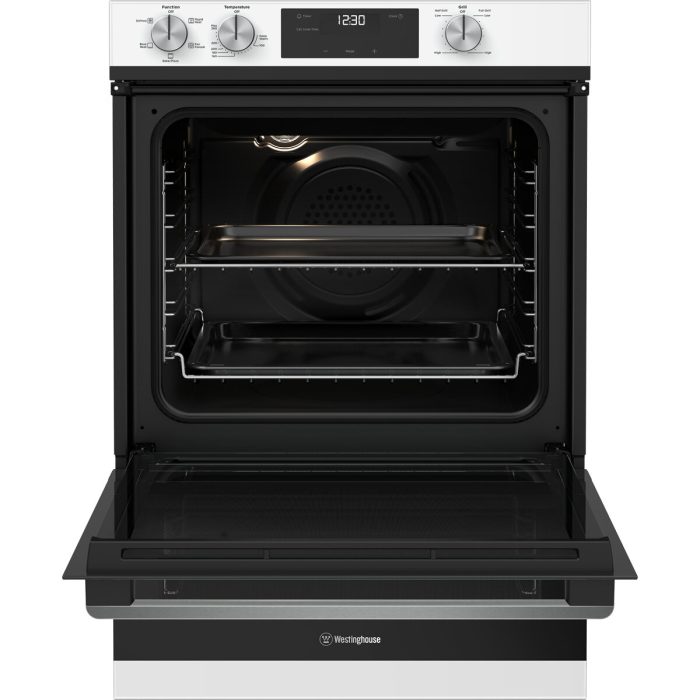 Westinghouse 60cm Multi-function 5 Oven with Separate Grill, White WVE6565WD - Image 2