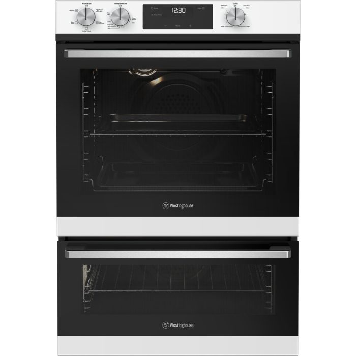 Westinghouse 60cm Multi-function 5 Oven with Separate Grill, White WVE6565WD